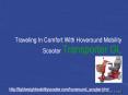 Hoveround Review: Disabled Scooter Transporter GL PowerPoint PPT Presentation