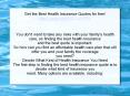 How to Get the best health insurance quotes the easy way PowerPoint PPT Presentation