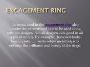 Engagement rings
