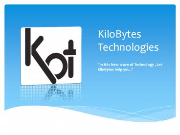 KiloBytes Technologies