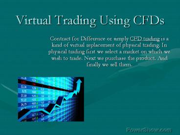 CFD Trading and CFD Brokers