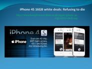 apple iphone 4s 16gb white contract deals