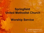 SUMC Children's Sabbath Worship Service