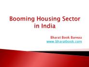 Booming Housing Sector in India