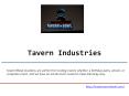 Tavern Industries PowerPoint PPT Presentation