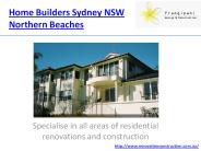 Home builders & Renovation Services