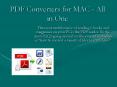 PDF Converter for Mac