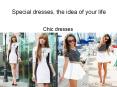 Special dresses, the idea of your life PowerPoint PPT Presentation
