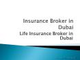 Life Insurance Broker in Dubai – Know Your Broker PowerPoint PPT Presentation