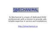 SL Mechanical  - Heating Air Conditioning Services