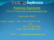 SAP FICO Online Training Course content @Training Aspirants