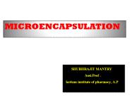 microencapsulation