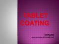 tablet coating PowerPoint PPT Presentation