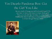 Vin Dicarlo's Pandora Box