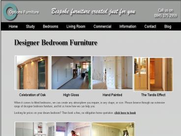 Bedroom Furniture Collection at Options Furniture