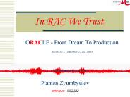In RAC We Trust