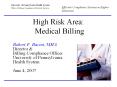 High Risk Area: Medical Billing PowerPoint PPT Presentation