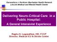 Delivering Neuro-Critical Care in a Public Hospital: A General Intensivist Experience PowerPoint PPT Presentation