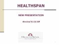 HEALTHSPAN PowerPoint PPT Presentation