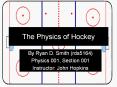 The Physics of Hockey PowerPoint PPT Presentation