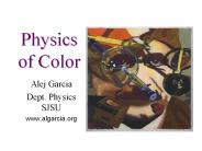 Physics of Color