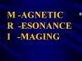 M -AGNETIC R -ESONANCE   I  -MAGING PowerPoint PPT Presentation