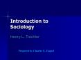 Introduction to Sociology PowerPoint PPT Presentation