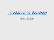 Introduction to Sociology