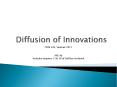 Diffusion of Innovations PowerPoint PPT Presentation