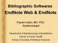 Bibliographic Softwares  EndNote Web PowerPoint PPT Presentation