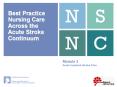 Module 3 Acute Inpatient Stroke Care PowerPoint PPT Presentation