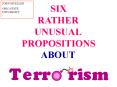 International Terrorism and Lightning PowerPoint PPT Presentation