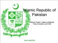 Islamic Republic of Pakistan PowerPoint PPT Presentation