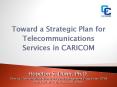 Toward a Strategic Plan for Telecommunications Services in PowerPoint PPT Presentation