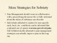 More Strategies for Sobriety PowerPoint PPT Presentation
