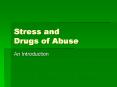 Stress and Drugs of Abuse An Introduction Mesolimbic DA PowerPoint PPT Presentation