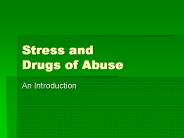 Stress and Drugs of Abuse An Introduction Mesolimbic DA