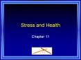 Stress and Health Chapter 11 Defense Mechanisms PowerPoint PPT Presentation
