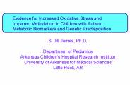 Evidence for Increased Oxidative Stress and Impaired