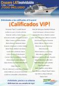  Felicidades a los calificados al Crucero!  Calificados VIP PowerPoint PPT Presentation