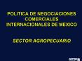 SECTOR AGROPECUARIO Consultas con los sectores privado, p PowerPoint PPT Presentation