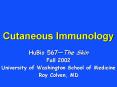 Cutaneous Immunology PowerPoint PPT Presentation