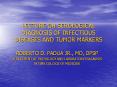 LECTURE ON SEROLOGICAL DIAGNOSIS OF INFECTIOUS DISEASES AND TUMOR MARKERS PowerPoint PPT Presentation