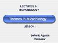 Themes in Microbiology PowerPoint PPT Presentation