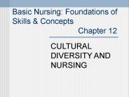 Basic Nursing: Foundations of Skills