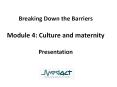 Breaking Down the Barriers Module 4: Culture and maternity  Presentation PowerPoint PPT Presentation