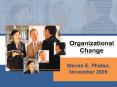 Organizational Change PowerPoint PPT Presentation