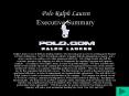 Polo Ralph Lauren Executive Summary PowerPoint PPT Presentation