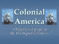 Colonial America PowerPoint PPT Presentation