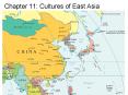 Chapter 11: Cultures of East Asia PowerPoint PPT Presentation